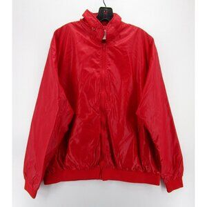 VINTAGE Jacket XL Bomber 90s Windbreaker Sycamore Hills Coat Hoodie *